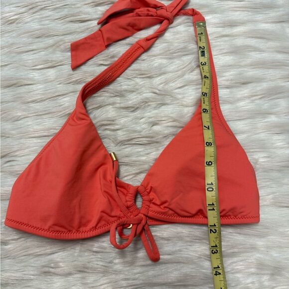 Helen Jon Halter Bikini Top in Coral - Small - Picture 5 of 7